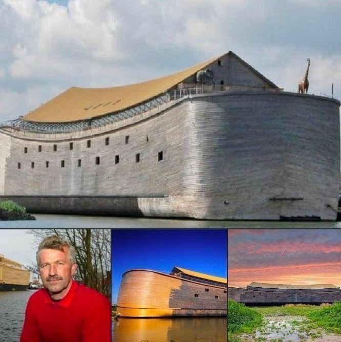 The replica of Noah’s ark!» One contractor builds an immense ark and attracts tourists worldwide