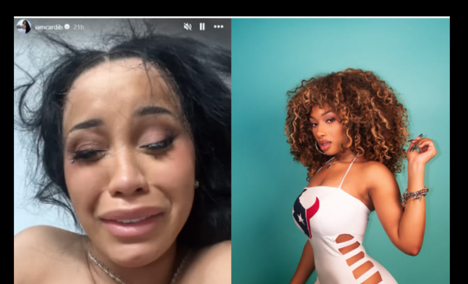 JUST IN: Megan Thee Stallion Break Social Media Silence To Send Clear Strong Message To Cardi B After Vows to Never Drink Again