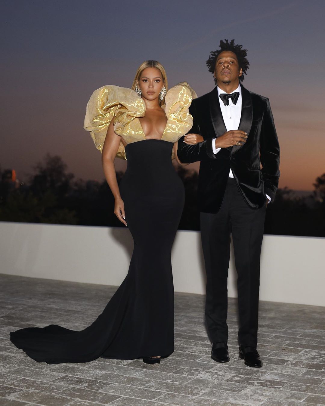 Celebrities Steal the Show at Beyoncé and Jay Z’s Exclusive Gold Party