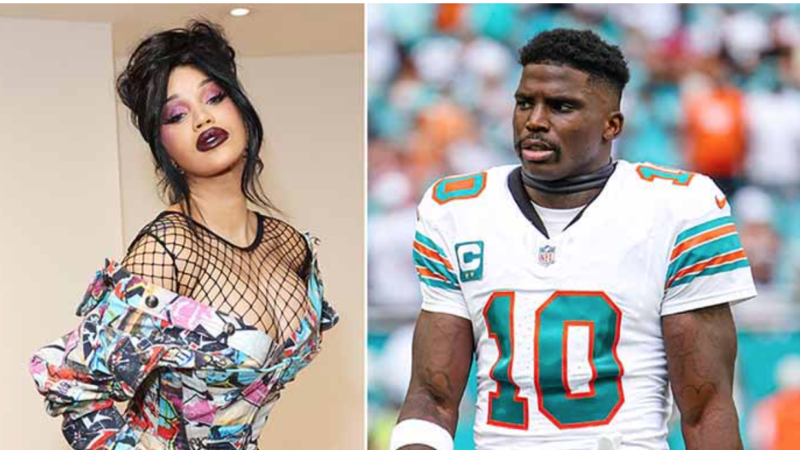 Cardi B Cheated On Offset with Dolphins Star Tyreek Hill?