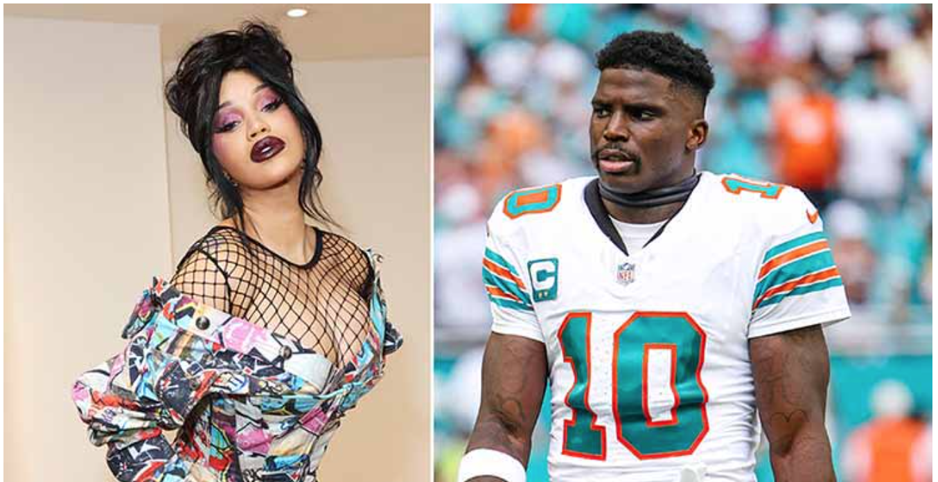 Cardi B Cheated On Offset with Dolphins Star Tyreek Hill?