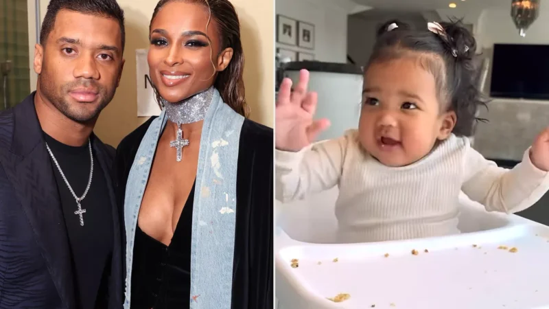 Ciara and Russell Wilson share heartwarming videos to celebrate their daughter Amora’s first birthday: ‘We Couldn’t Love You More!’..//