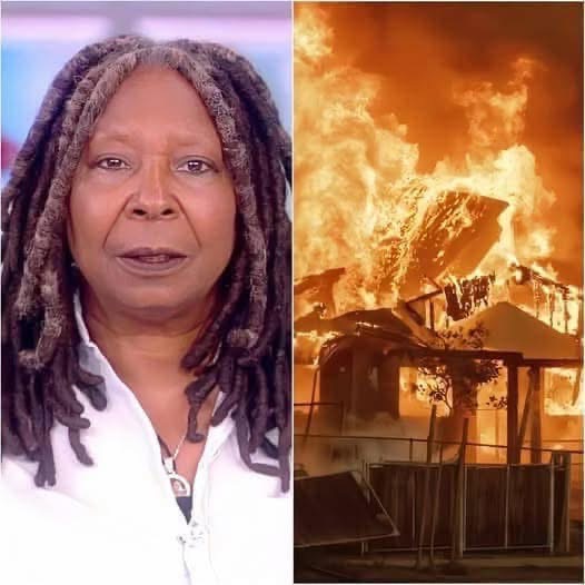 Shocking news: Whoopi Goldberg’s mansion in Los Angeles was burned down by a wildfire, with damage estimated at millions of dollars.