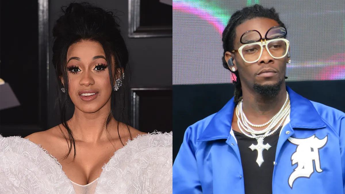 Cardi B is so pitiful, she hasn’t had a perfect wedding yet but Offset has broken off their relationship many times, the only photo from her simple wedding makes fans heartbroken