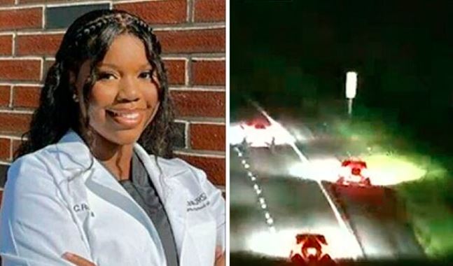 Carlee Russell stopped on the highway before she went missing, which was caught on video [Video].