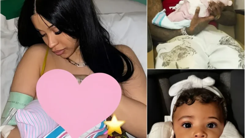 Cardi B and Offset have finally revealed the name of their newborn baby.