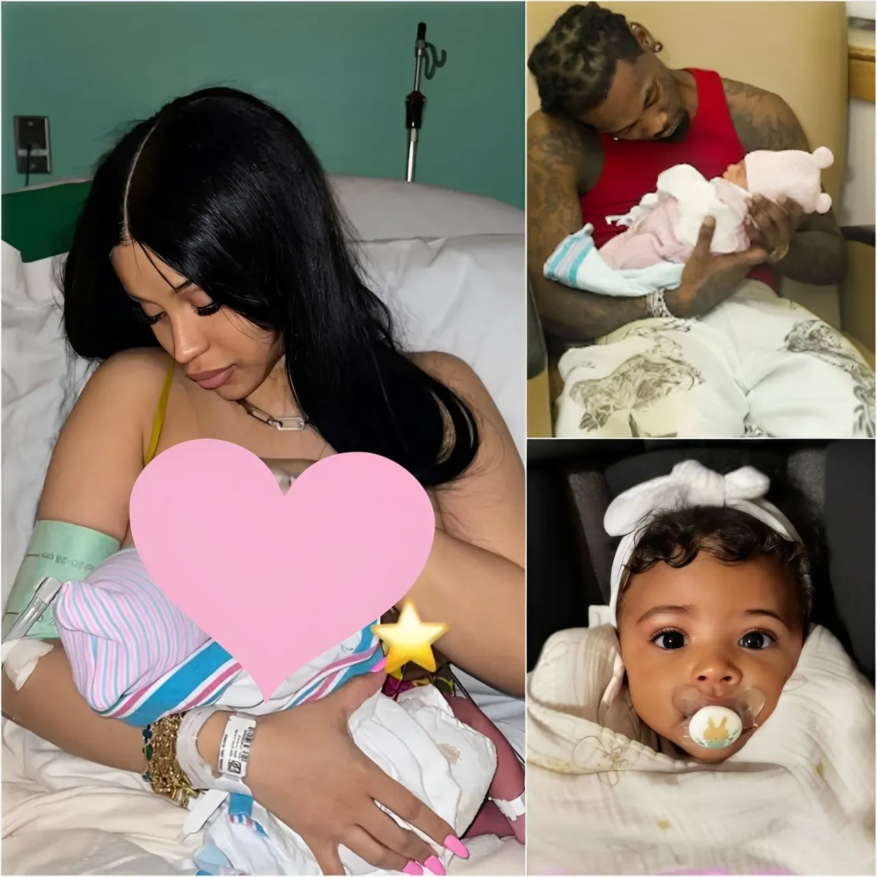 Cardi B and Offset have finally revealed the name of their newborn baby.