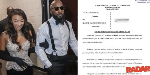 “Leaked and Gone Viral: Jeezy’s Divorce Documents Requesting Joint Custody Following Split”