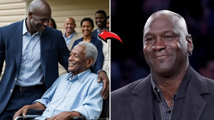 Michael Jordan Discovers His High School Janitor Still Working at 80, His Next Move Stuns Everyone.