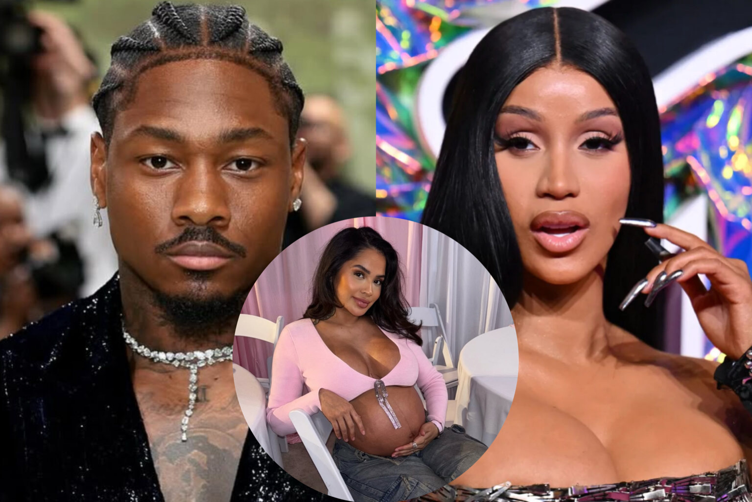 Stefon Diggs Welcomed New Baby With IG Model Lord Giselle While Dating Cardi B?