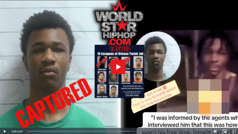 Kendell Myers Recaptured After Flexin On Instagram Live Following Escape From Louisiana’s Orleans Parish Jail… That Live Got Him Caught Fast