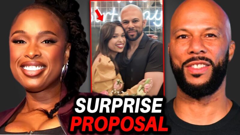 Jennifer Hudson MELTS HEARTS With Surprise Proposal – Common Gets Emotional