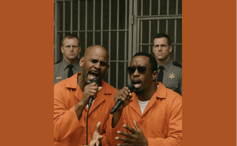 R. Kelly and Diddy Reportedly Perform Together Behind Bars — Two Music Legends Turn a Prison Moment Into a Surprise Concert That Leaves Officers and Inmates in Awe!