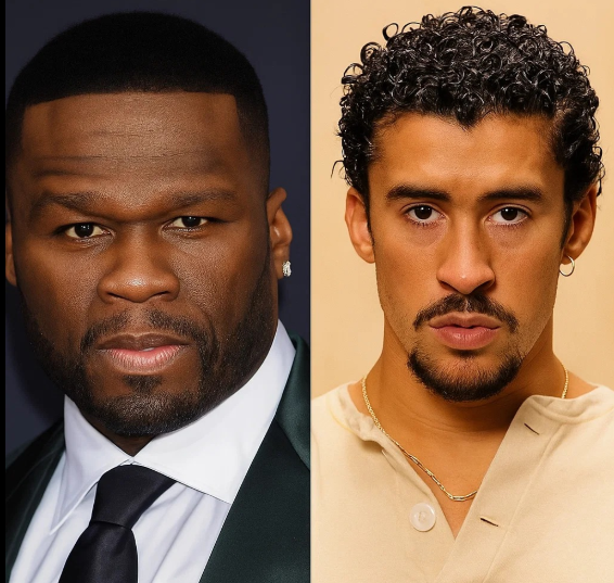 🚨 BAD BUNNY BACKLASH: 50 Cent Claps Back After SNL Spanish Comment 😱🎤 Fans Laugh As Rap Mogul Slams “Learn Spanish” Claim — Halftime Music Should Unite, Not Confuse! 💥