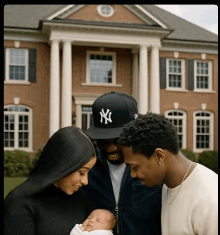 Cardi B arrived at 50 Cent’s home with her newborn, creating a calm moment that excited supporters online. Stefon Diggs joining the visit added warm interest,