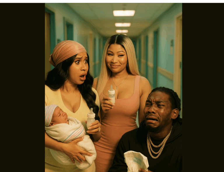 Cardi B, Offset, and Nicki Minaj Turn a Simple Diaper Moment Into Hallway Comedy Gold