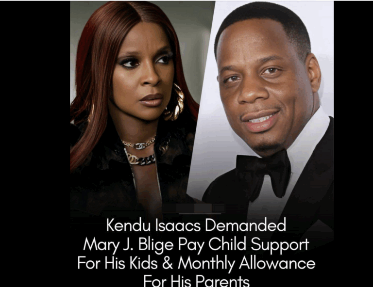 Kendu Isaacs’ Shocking Financial Demands Leave Fans Stunned and Standing With Mary J. Blige