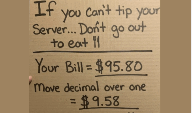 The Tipping Message That’s Taking Over the Internet — Why This Simple Reminder Has Sparked a Nationwide Conversation