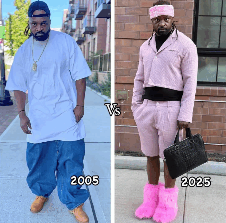 Shocking Title: Rappers Then vs Now: 2005 vs 2025 Fashion 😂🔥