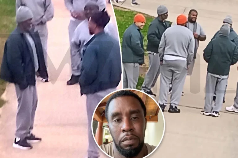 Sean ‘Diddy’ Combs seen smiling with inmates in new prison photos