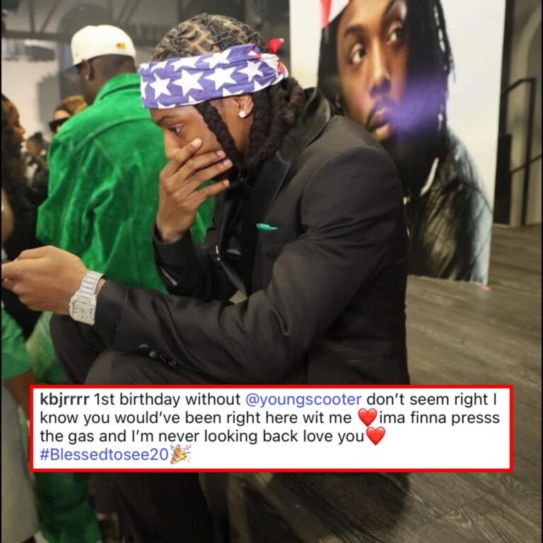 Young Scooter’s son celebrates first birthday with out his dad