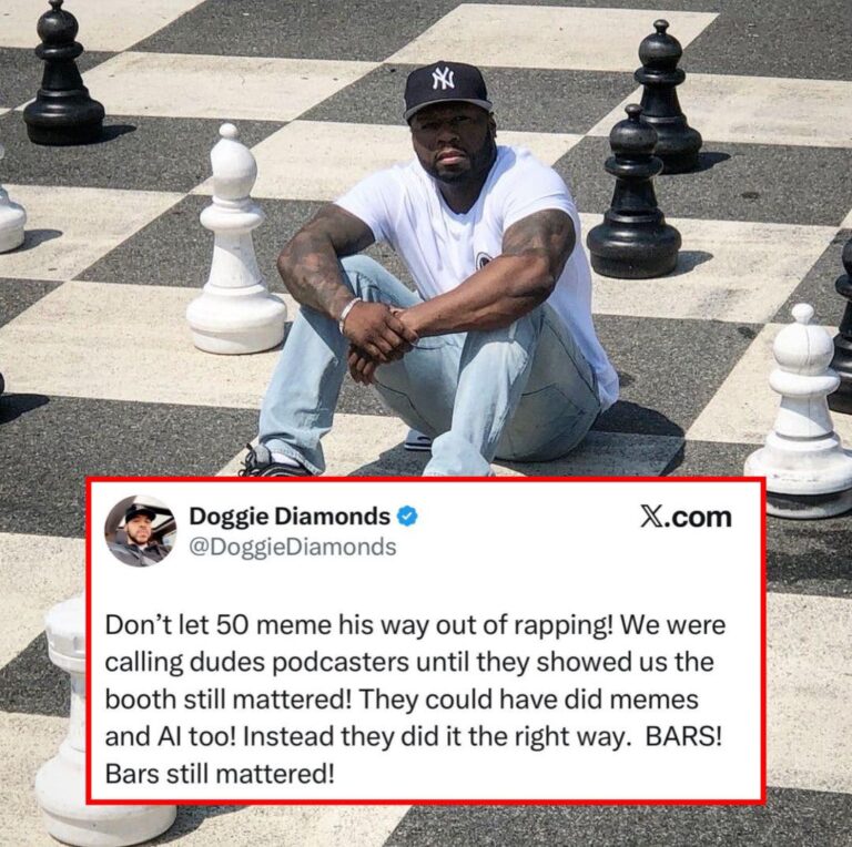 Fan tells 50 cent to hop in the booth
