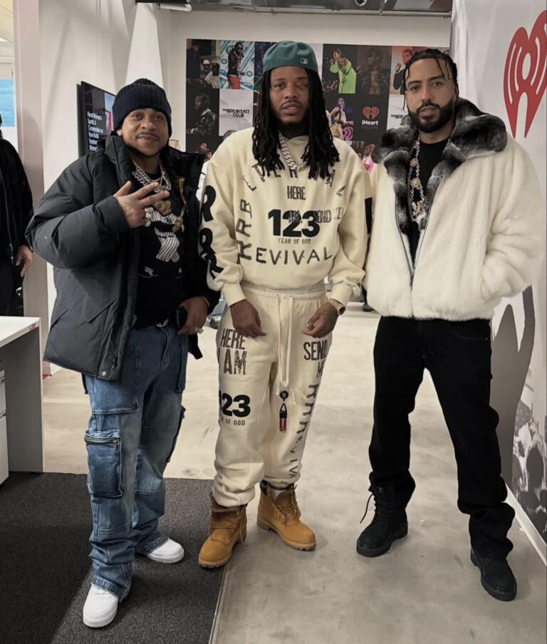 Max B. Fetty Wap. French Montana linked up