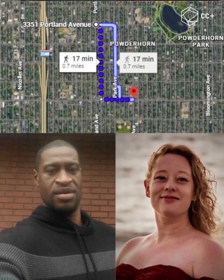 Renee Nicole Good passed away just 6 blocks from the place where George Floyd lost his life at the hands of police in 2020.