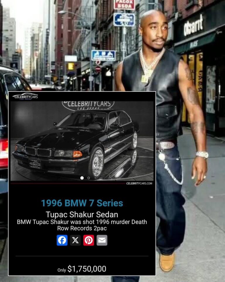 Tupac’s 1996 BMW is now worth almost $2 million dollars
