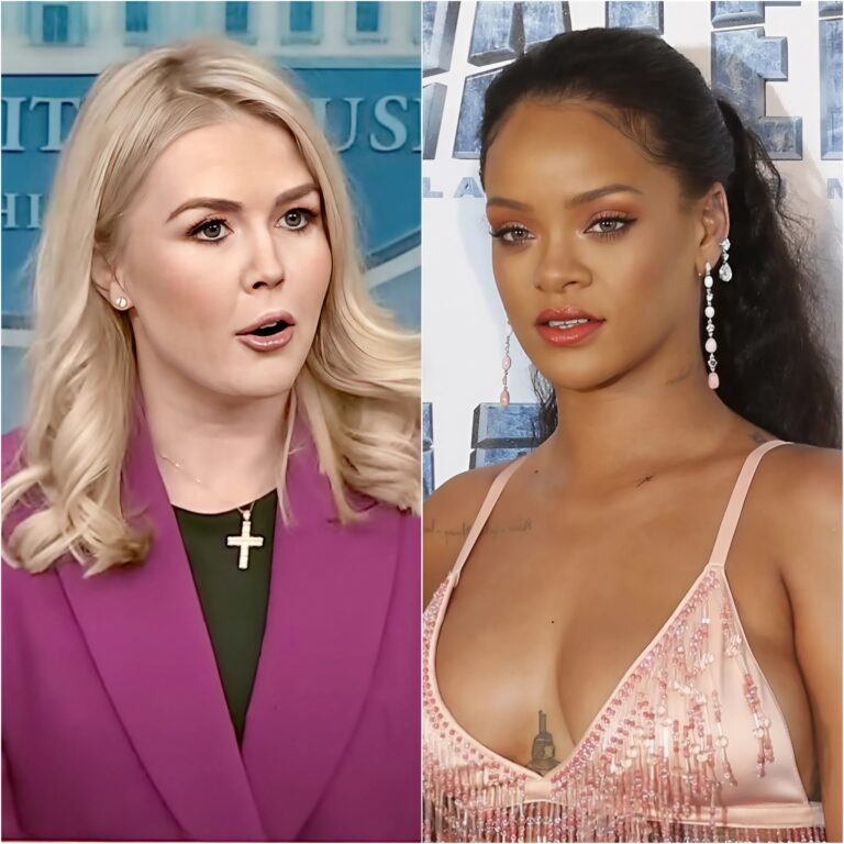 LIVE EXPLOSION: “Power doesn’t allow you to insult others” — Rihanna stunned everyone with a scathing statement during a prime-time interview with Karoline Levitt on CNN