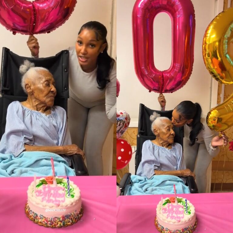 Bernice Burgos celebrates her grandmas 109th Birthday
