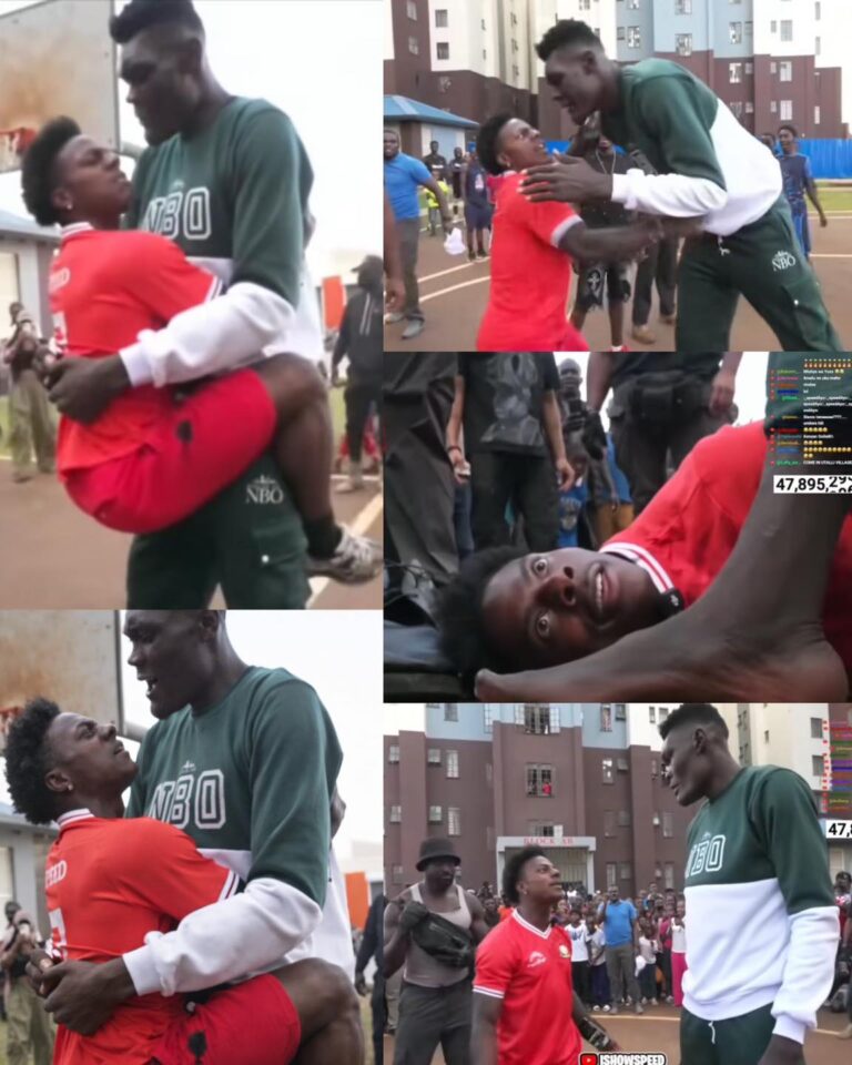 iShowSpeed Meets Africa’s Tallest Man Bradley Marongo in Kenya