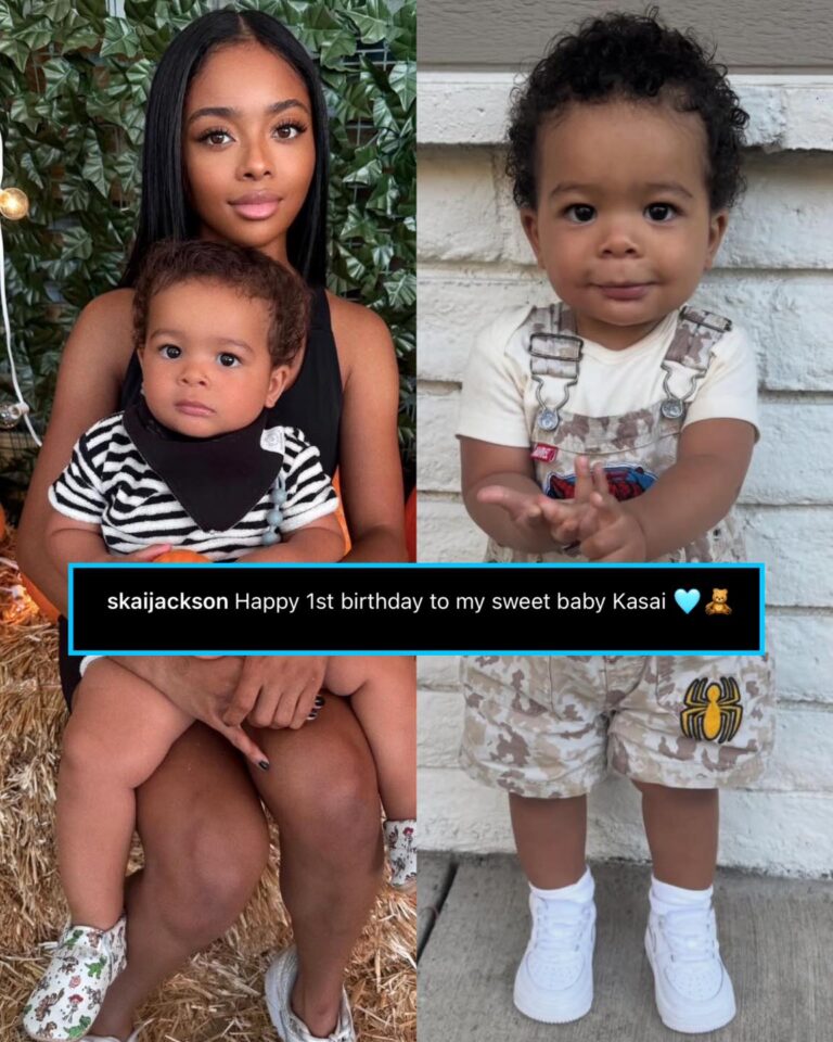 Skai Jackson celebrates her son’s first birthday