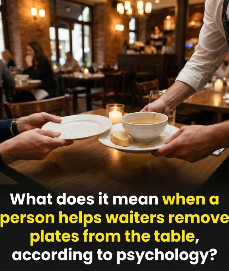 The Psychology Behind Helping Waiters: What This Simple Gesture Reveals