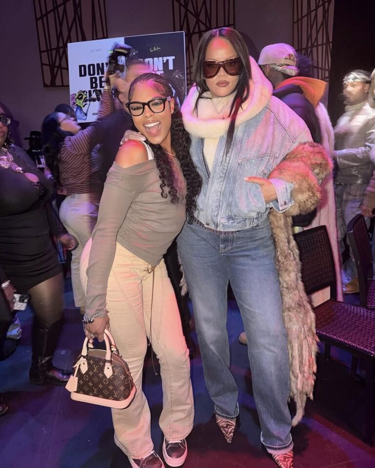 Zoe Spencer linked up with Rihanna