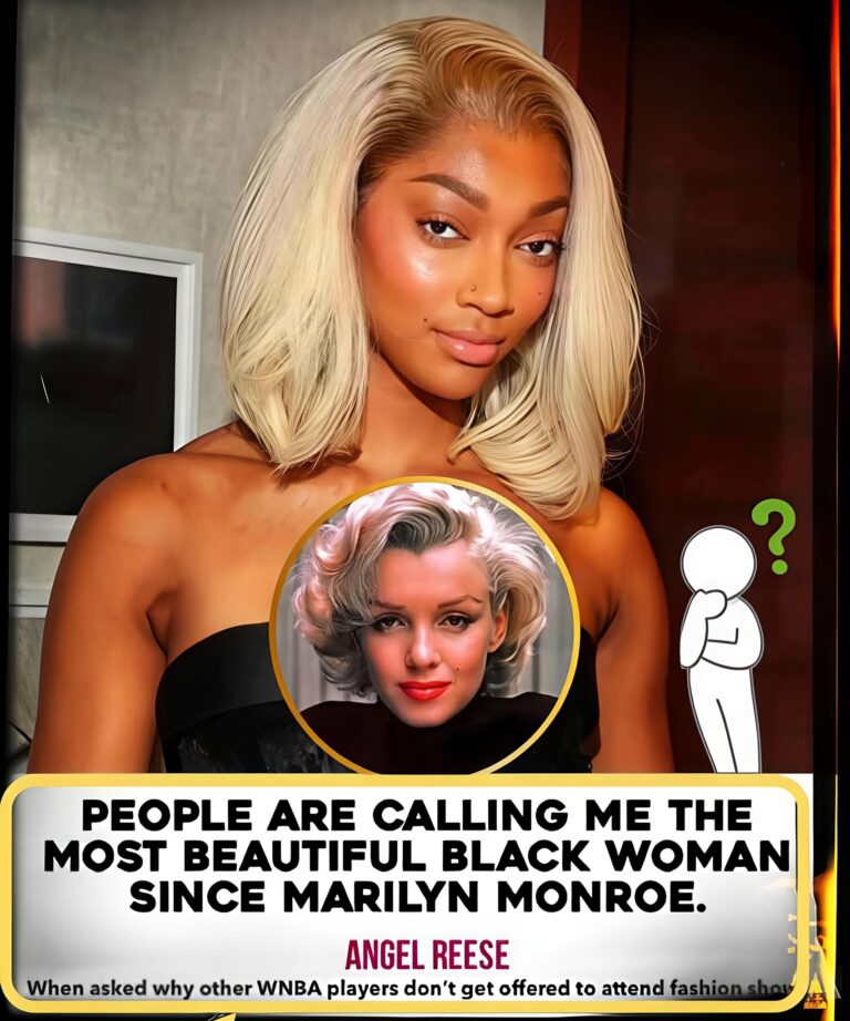 Angel Reese is the new Marilyn Monroe, no doubt!