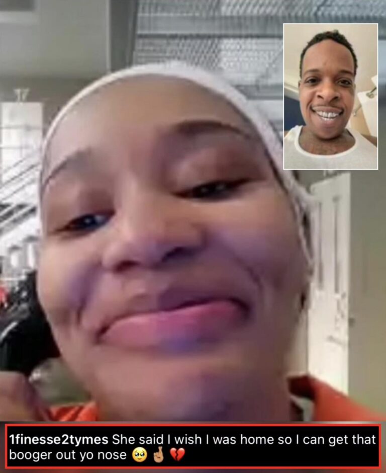 Finessetymes shares a picture from his call with Shugga