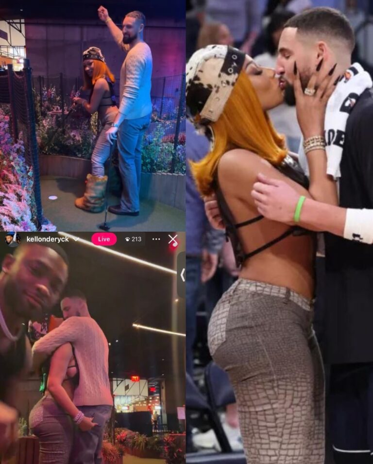 Pregnant Megan Thee Stallion and the love of her life, Klay Thompson shared romantic and beautiful moment together & make single people green with envy at Madison Square Garden last night.