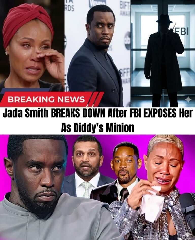 The Hollywood house of cards is collapsing! 🏛️ Jada Pinkett Smith is reportedly under FBI scrutiny for her “dark ties” to Diddy’s alleged cr1m3 ring.