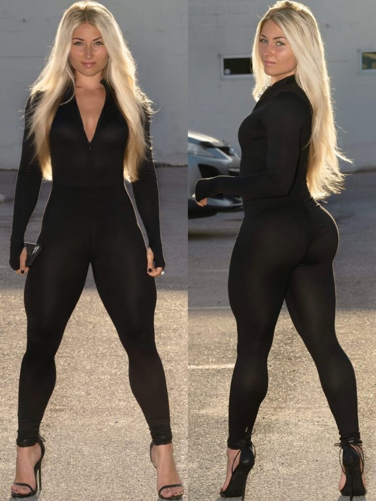 Fitness influencer misscarriejune showcases functional strength built through resistance training