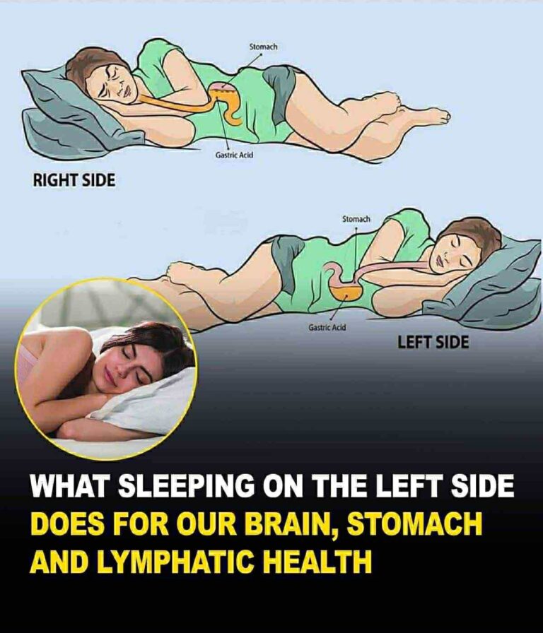🤔Sleeping on your left side affects your health in ways you would have never thought… SEE MORE👇