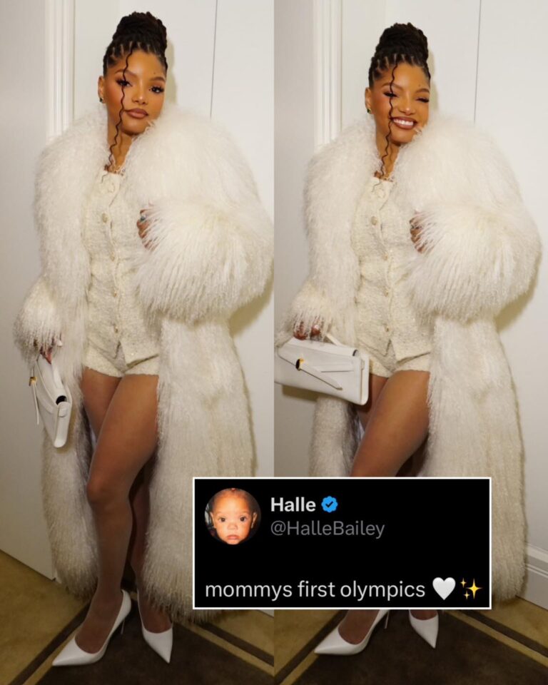 Halle Bailey at the Olympics