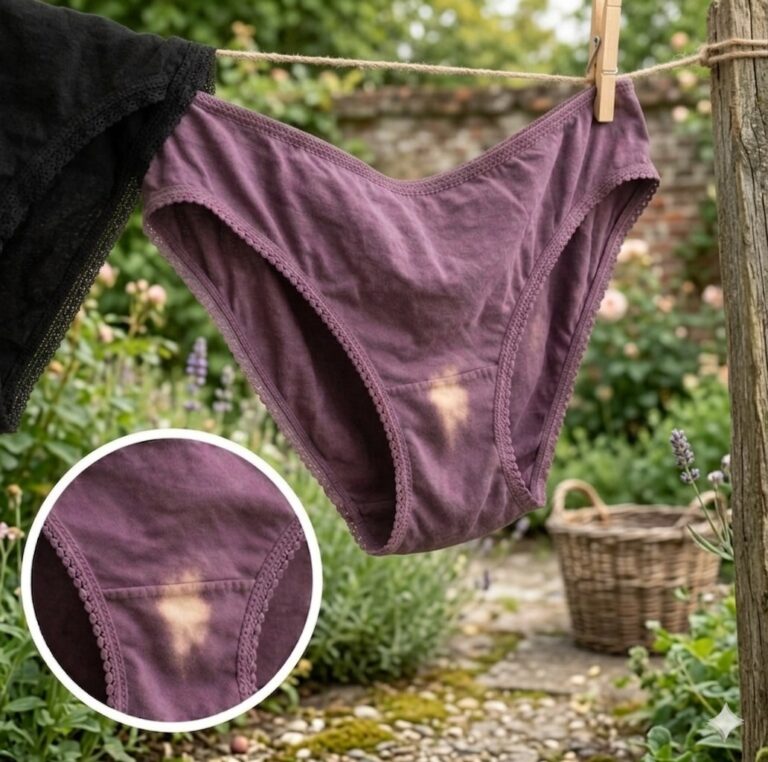 If You See A ‘Bleach’ Patch On Your Underwear, Here’s What It Means…