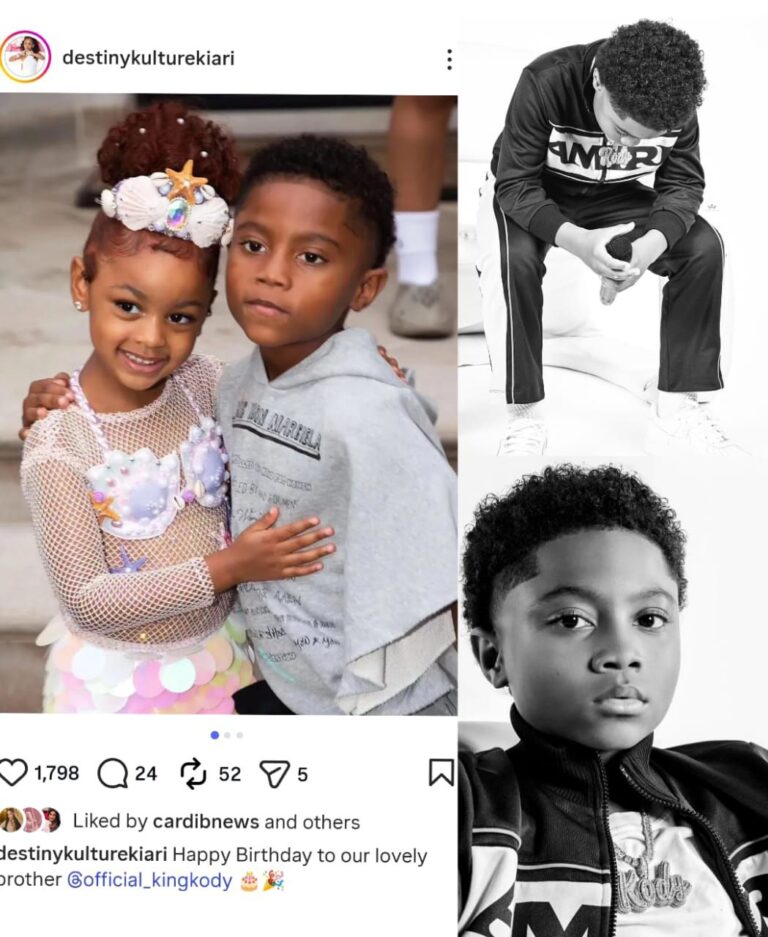 Kulture Kiari Celebrates King Kody’s 11th Birthday with a Heartfelt Tribute