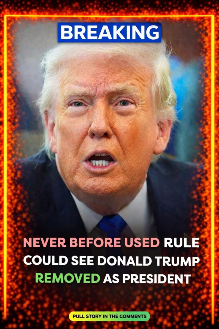 One Rule Never Used Before Could See Donald Trump Removed As US President