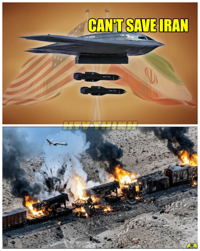 TODAY! HUGE IRANIAN TRAIN STACKED WITH 200 BALLISTIC MISSILES BLOWN TO SMITHEREENS BY U.S.–ISRAELI B‑2 BOMBERS!