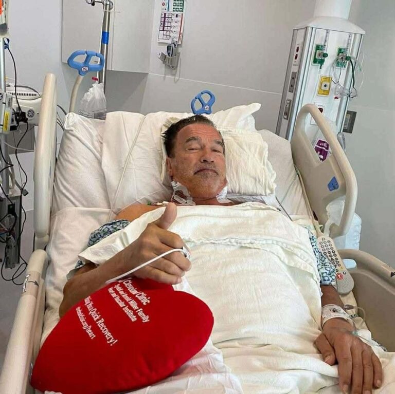 Arnold Schwarzenegger Hospitalized in Critical Condition… See more