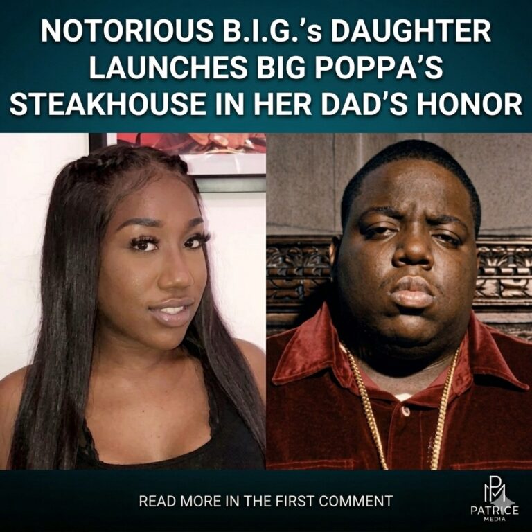 Notorious B.I.G.’s Daughter Launches Big Poppa’s Steakhouse in Her Dad’s Honor