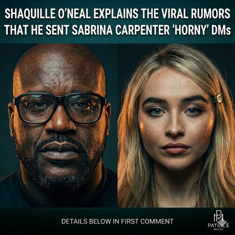 Shaquille O’Neal Explains the Viral Rumors That He Sent Sabrina Carpenter ‘Horny’ DMs