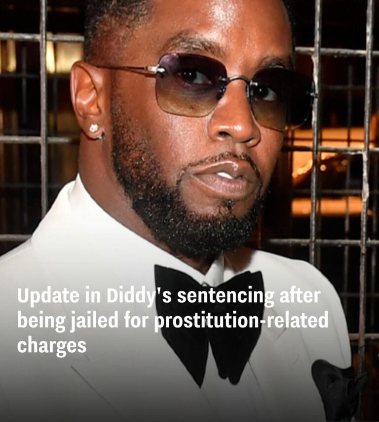 Crucial update in Diddy’s sentencing after being jailed for prostitution-related charges